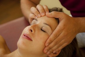 migraines head massage