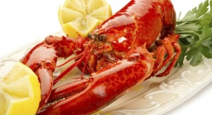 boiled lobster-aragosta bollita